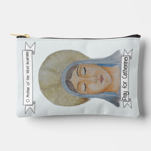 Memorare Rozenkransgebed Meditatiezakje Etui (Voorkant)