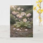 Memoria Evanescens – De Vergeetachtige Bloem Botan Kaart (Gele Bloem)