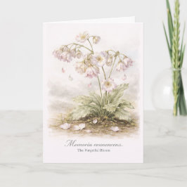 Memoria Evanescens – The Forgetful Bloom Botanical Kaart