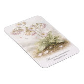 Memoria Evanescens – The Forgetful Bloom Botanical Magneet (Rechterzijde)