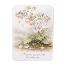 Memoria Evanescens – The Forgetful Bloom Botanical Magneet