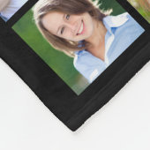 Memorial 19 Fotocollage voor altijd in ons hart Fleece Deken (Hoek)