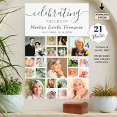 Memorial 21 Poster van het Minimale Manuscript van