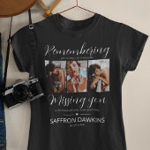 Memorial 3 Foto Tribute T-Shirt