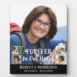 Memorial 5 Foto Modern Calligrafiescript Hoorten Fotoplaat