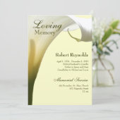 Memorial / Aankondiging (Staand voorkant)