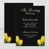 Memorial/Aankondiging Aankondiging (Voorkant / Achterkant)