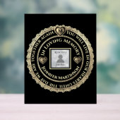 Memorial Acryl Bord (Neutraal)