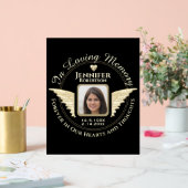 Memorial Acryl Bord (Huwelijk)