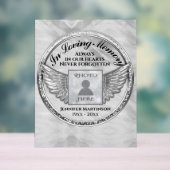 Memorial Acryl Bord (Neutraal)