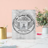 Memorial Acryl Bord (Huwelijk)