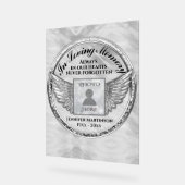 Memorial Acryl Bord (Hoek)