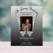 Memorial Acryl Bord (Neutraal)