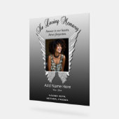 Memorial Acryl Bord (Hoek)