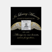 Memorial Acryl Bord (Voorkant)