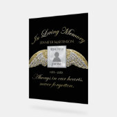 Memorial Acryl Bord (Hoek)