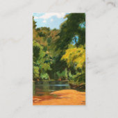 Memorial Afbeelding Sympathie Kaart geprezen Visitekaartje (Voorkant)