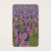 Memorial Amerikaanse vlaggen gebed sympathie kaart (Voorkant)