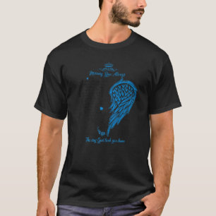 Memorial Angel die je mist, houdt altijd van Memo T-shirt