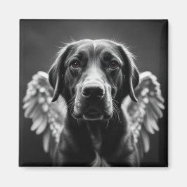 Memorial Angel Hond Labrador Magneet