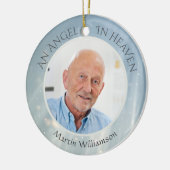 Memorial ANGEL IN HEAVEN Photo Keepomwille Keramisch Ornament (Links)