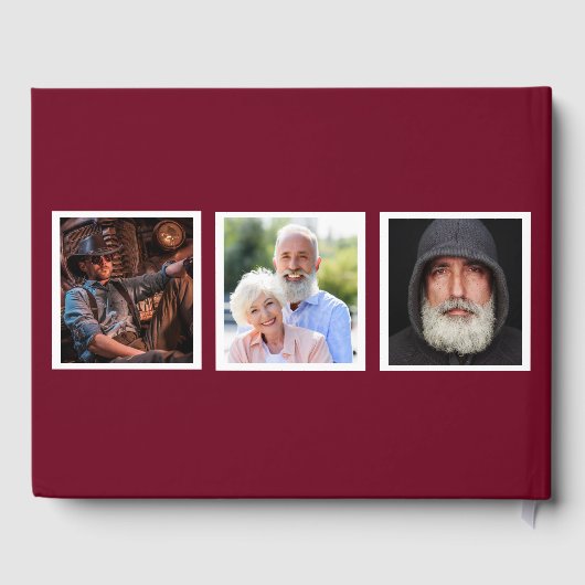 Memorial begrafenis liefdevolle herinnering Bourgo Gastenboek (Achterkant)