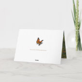 Memorial Bereavement Water Lilies Sympathie Kaart (Achterkant)