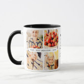 Memorial Beste Mam Ooit Moderne Fotocollage Mok (Links)