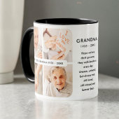 Memorial beste oma ooit moderne fotocollage mok