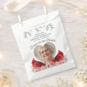Memorial Bird Seed Cardinaal Heart Foto Funeral Bedankzakje (Geknipt)