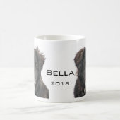 Memorial Black Lab Pet Dog Koffiemok (Center)