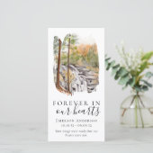 Memorial Bladwijzer | Vroeger in ons hart (Staand voorkant)