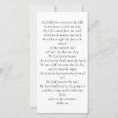 Memorial Bladwijzer | Vroeger in onze hartfoto (Achterkant)