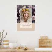 Memorial Bloemen Foto ingang Poster (Keuken)