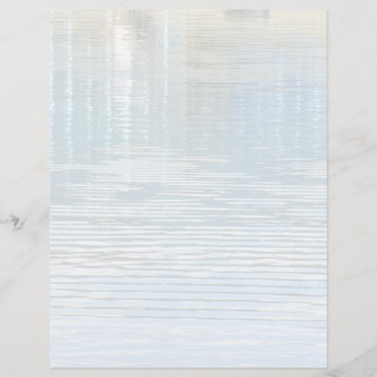 Memorial Book Sign-In Page Water Reflection Filler (Achterkant)