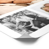 Memorial Botanical Hearts 33 Fotocollage Poster (Hoek)