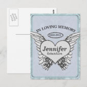 Memorial Briefkaart (Voorkant / Achterkant)