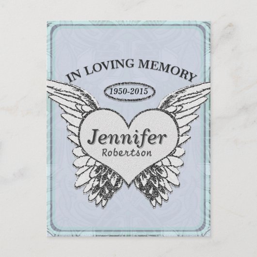 Memorial Briefkaart (Voorkant)