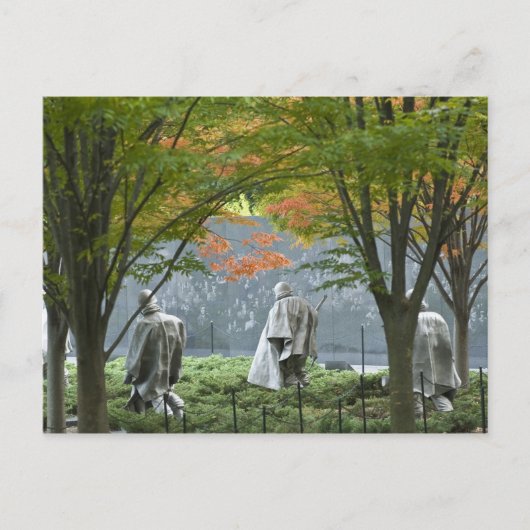 Memorial Briefkaart van de Koreaanse oorlogsvetera (Voorkant)