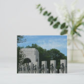 Memorial Briefkaart van de Tweede Wereldoorlog (Staand voorkant)