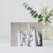 Memorial Briefkaart Washington DC Abraham Lincoln (Staand voorkant)