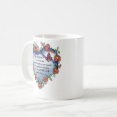 Memorial Butterfly Poem Koffiemok (Voorkant links)