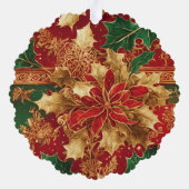 Memorial Candle kerstversiering Ornament Kaart (Achterkant)