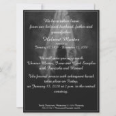 Memorial Card in the light - afscheid van mijn die (Achterkant)