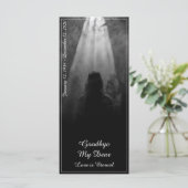 Memorial Card in the light - afscheid van mijn die (Staand voorkant)