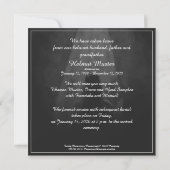 Memorial Card in the light - afscheid van mijn die (Achterkant)