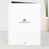 Memorial Card in the light - afscheid van mijn die Kaart (Achterkant)