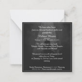 Memorial Card in the light - afscheid van mijn die Notitiekaartje (Achterkant)