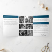 Memorial Cards Drieluik Kaart (Binnen)