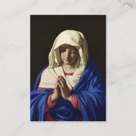 Memorial Cards Visitekaartje (Voorkant)